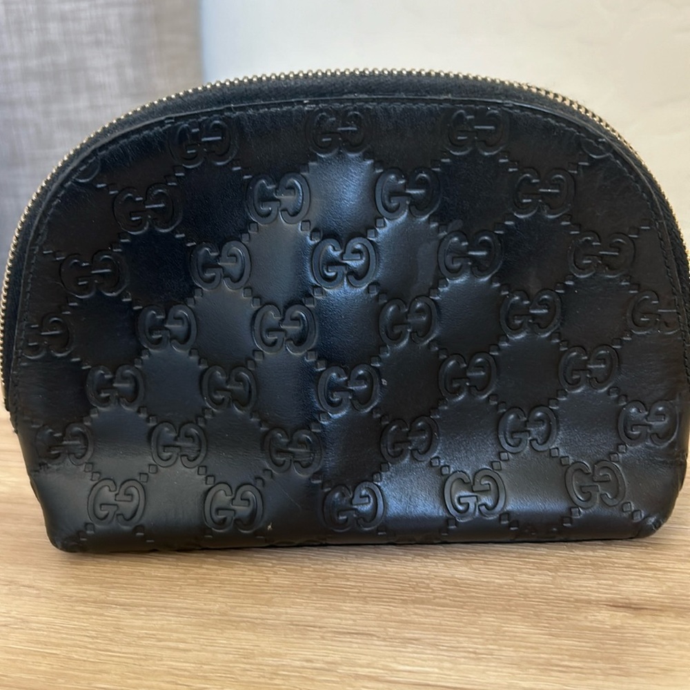 Gucci makeup bag